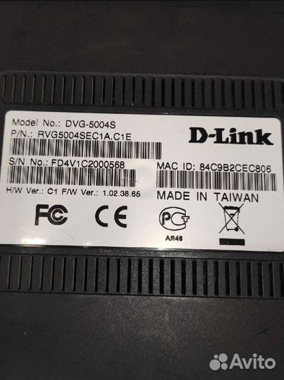 VoIP-шлюз D-link DVG-5004S