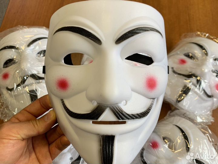 Маска анонимус, вендетта