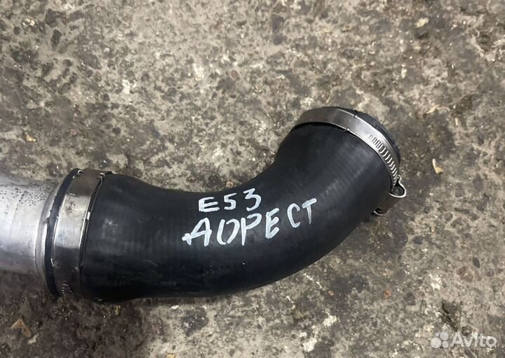 Патрубок интеркулера бмв х5 е53