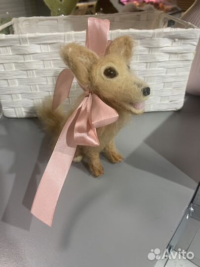 Игрушки из шерсти ручная работа