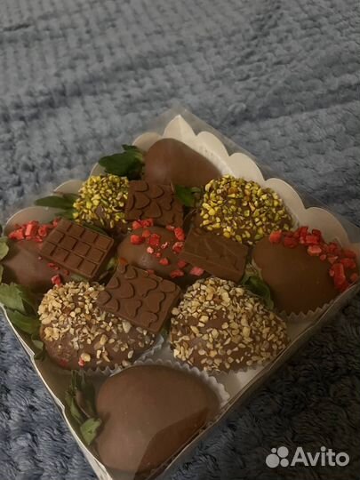 Клубника в бельгийском шоколаде