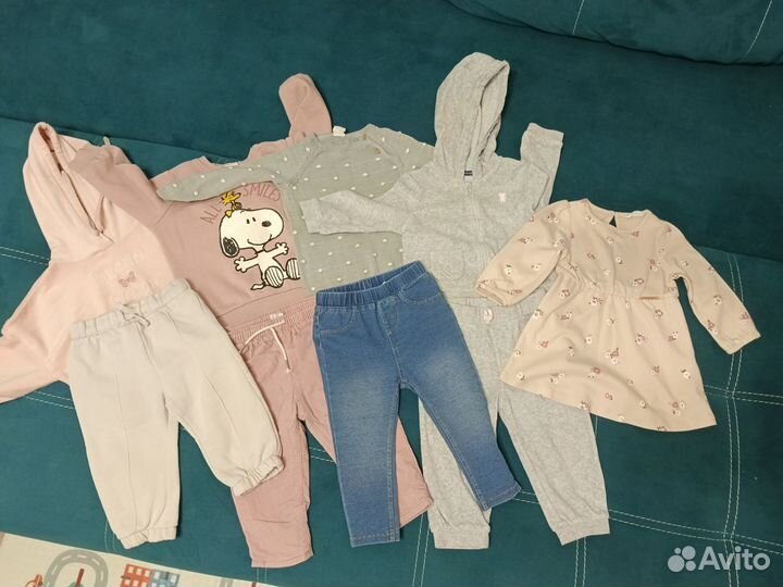 Пакет вещей для девочки 80
