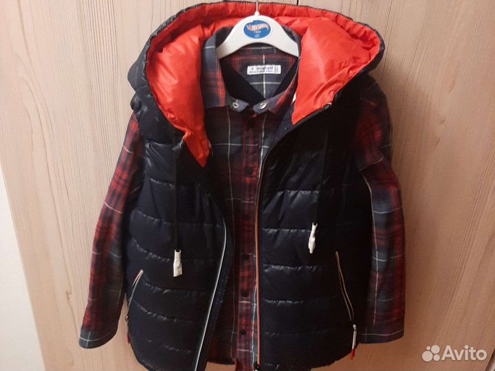 Жилетка, рубашка и джинсы Mayoral