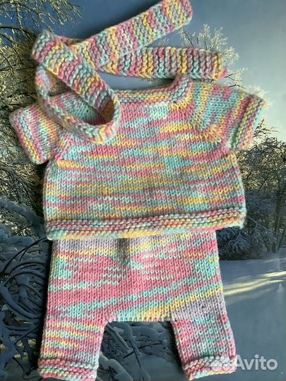 Одежда для Лили 25 см, новая, вязаная