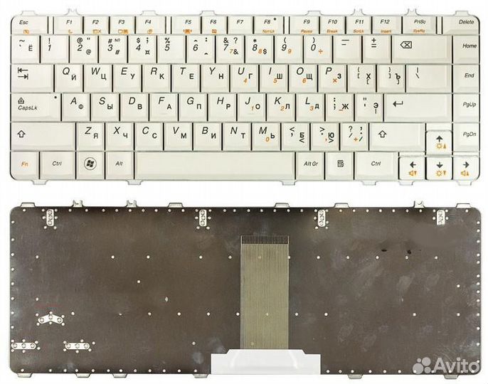 Lenovo Y450 Y450A Y450G Y550 Y550A белая