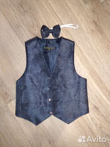 Жилетка с бабочкой, размер 110
