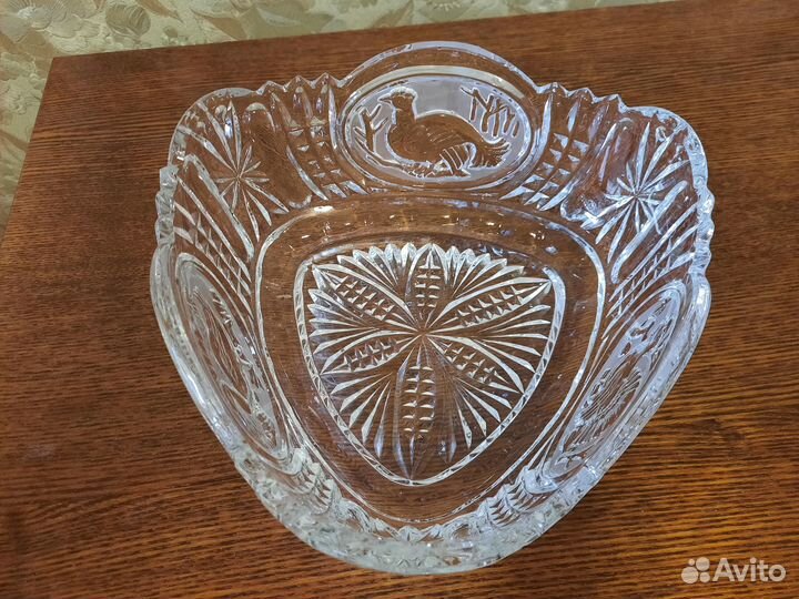 Ваза хрусталь