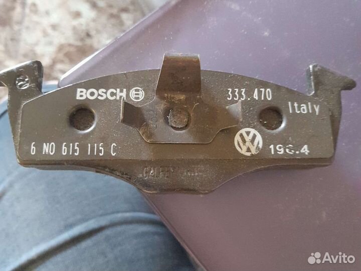 Колодки передние на шкода фабия 2, фольксваген