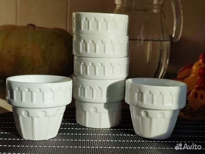 Набор чашек/креманок из 6 пр. 150 мл