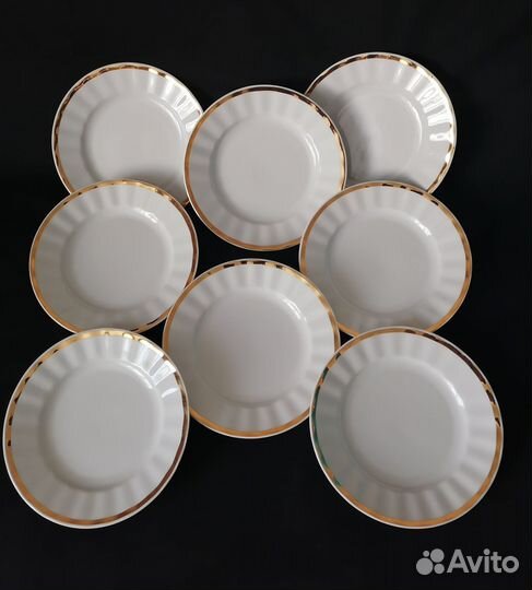 Пирожковые тарелки, блюдца, розетки дфз, Вербилки