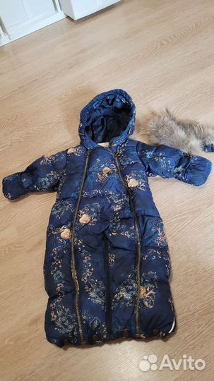 Комбинезон-конверт зимний пуховый