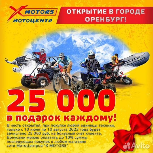 Квадроцикл promax renegade 300(красный)