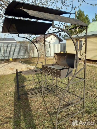 Кованый мангал