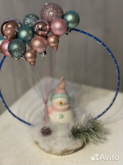 Новогодний декор ручная работа