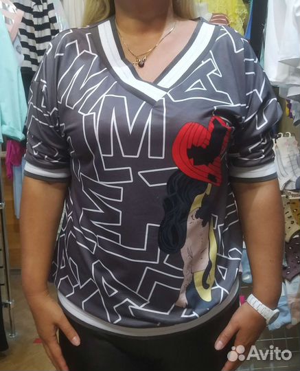 Свитшот, блуза,58,60