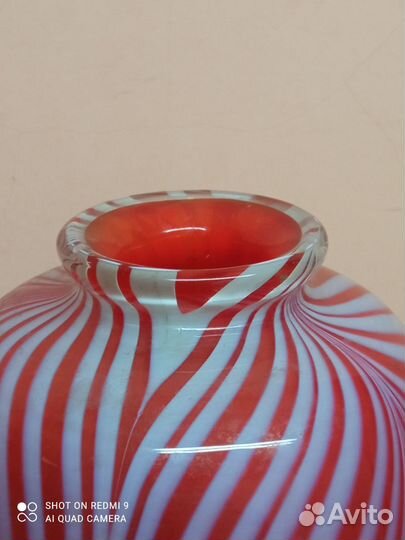 Ваза. Цветное стекло