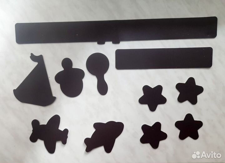 Набор магнитов на авто на выписку/рождение ребенк