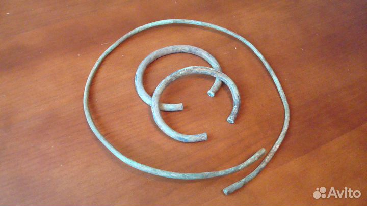 Гривна, браслеты. Набор, Скифы. Кобань, антика