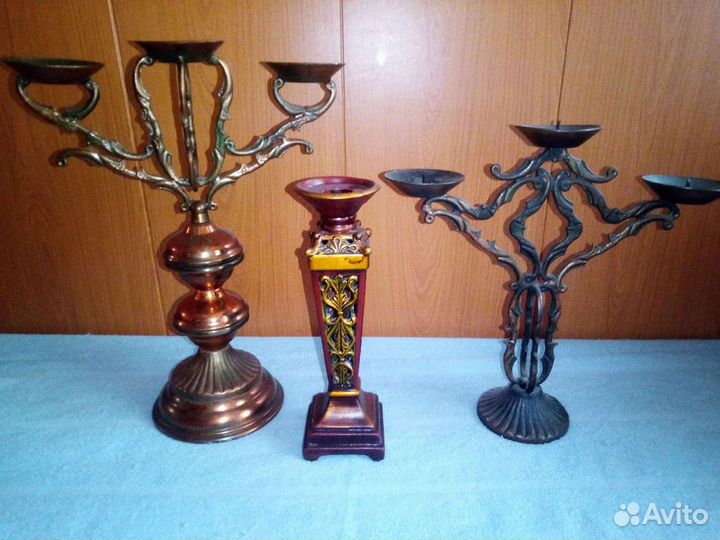 Подсвечники времён СССР