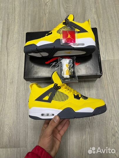 Кроссовки Air Jordan 4 Lightning (41-45)