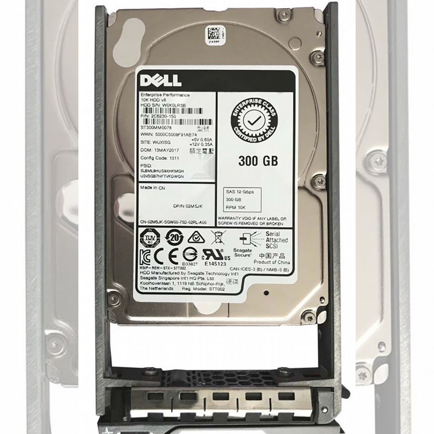 [2M5JK] Жесткий Диск Dell 300gb Sas 2,5" 2m5jk