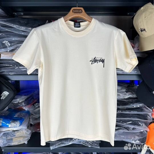 Stussy кубики футболка