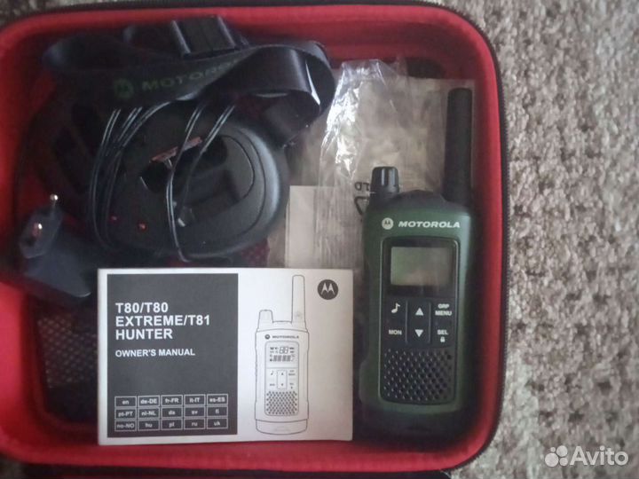 Рация motorola t81