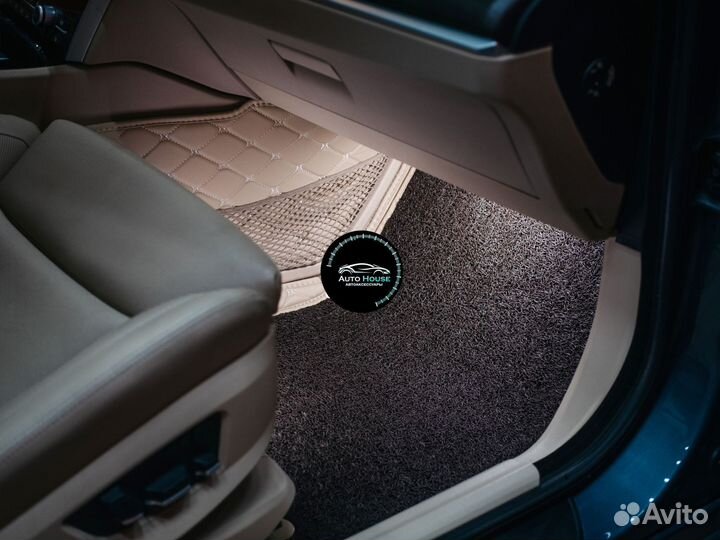 Ковры из экокожи для BMW 5 GT 2011