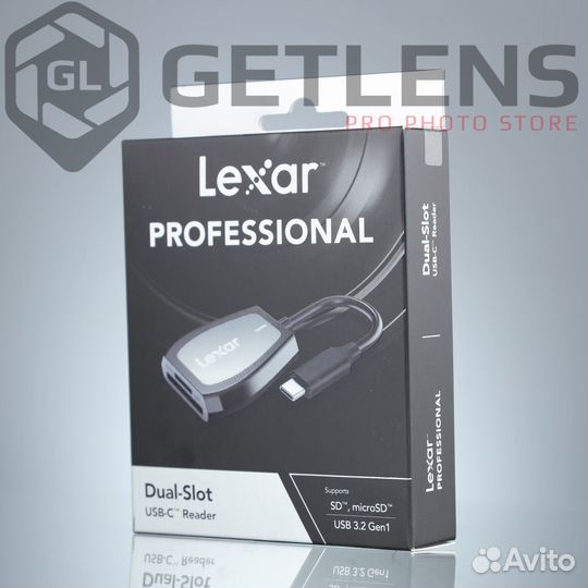 Lexar Professional USB-C Dual-Slot Reader