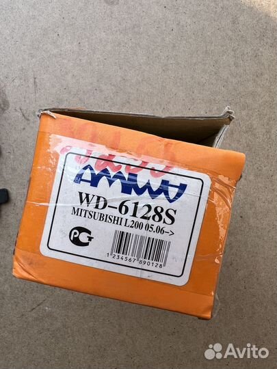 Колодки тормозные Mitsubishi L200 Pajero Sport