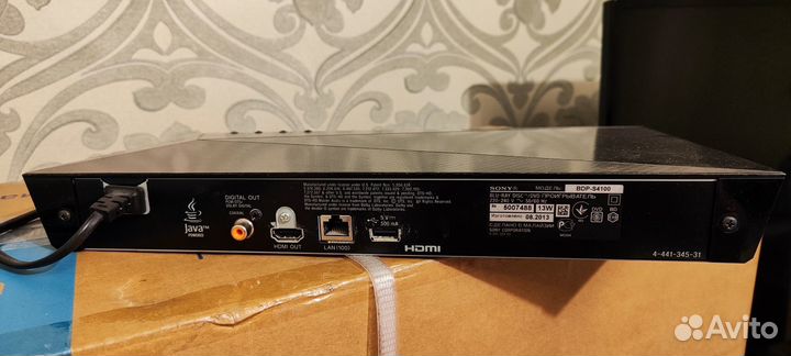 Блюрэй проигрыватель sony BDP S4100