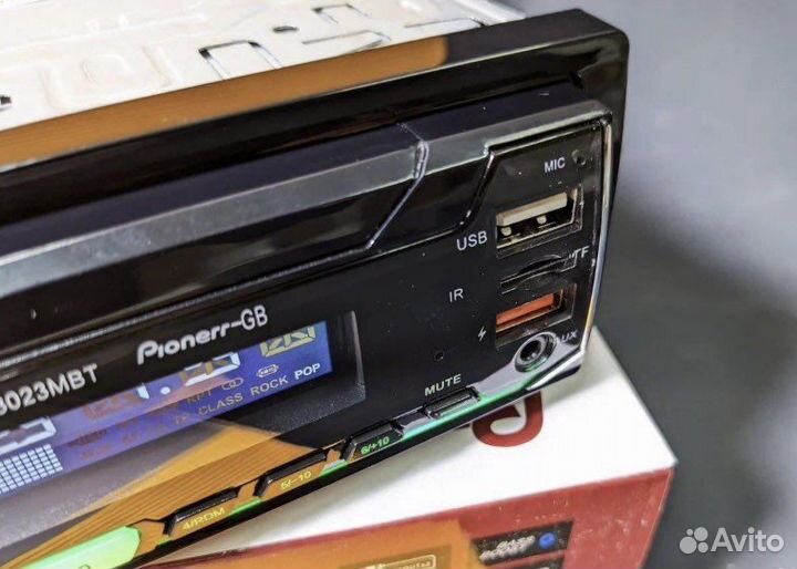 Автомагнитола pioneer 1 din с bluetooth