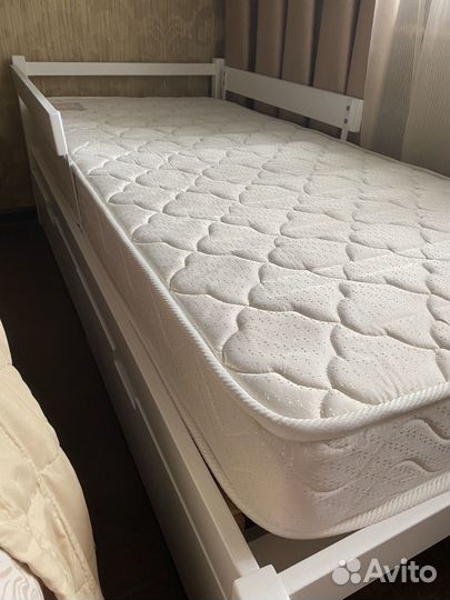 Детская кровать «Svogen classic белый», 160*70