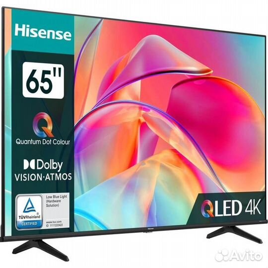 Телевизор Hisense 65E7KQ официальная гарантия