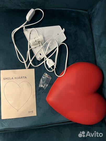 Светильник Бра IKEA сердце