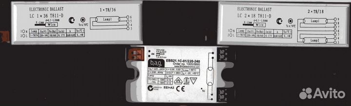 Электронные балласты (эпра для люминесцентных ламп
