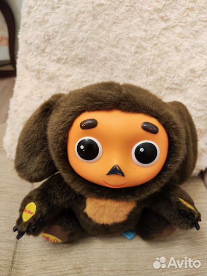 Интерактивная мягкая игрушка Чебурашка