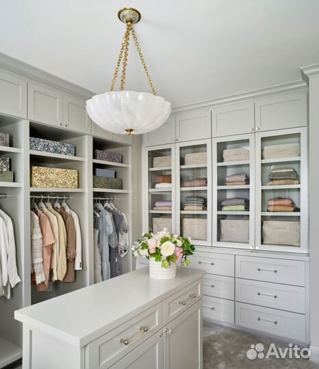 U4B87 Гардеробная с Зеркалом