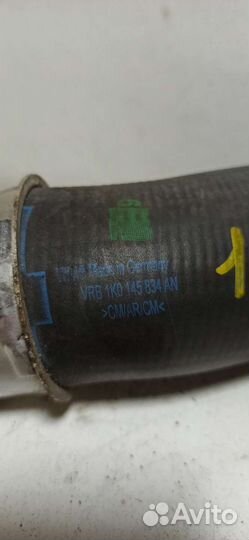 Патрубок интеркулера VW AG 1.4 CAV