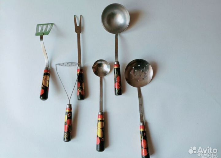 Кухонный набор СССР хохлома