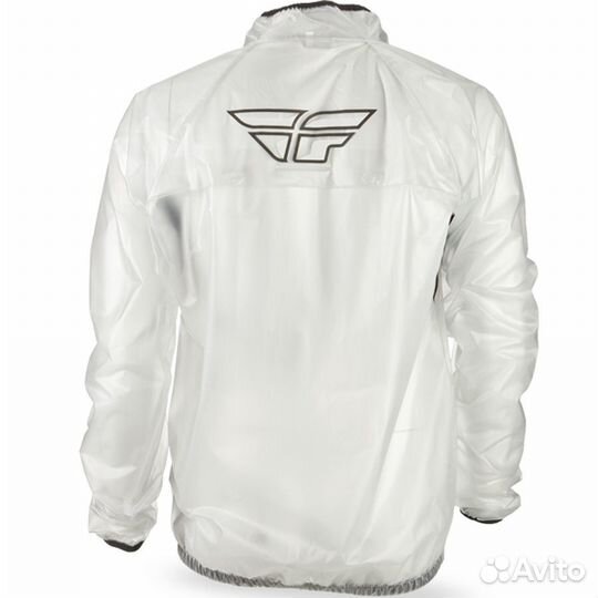 Куртка дождевик FLY racing rain прозрачная
