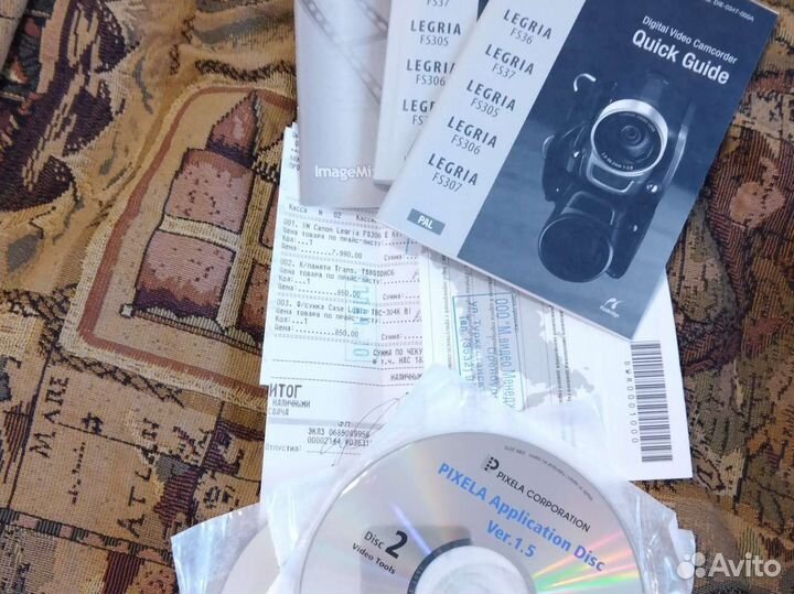Видеокамера Canon legria FS306