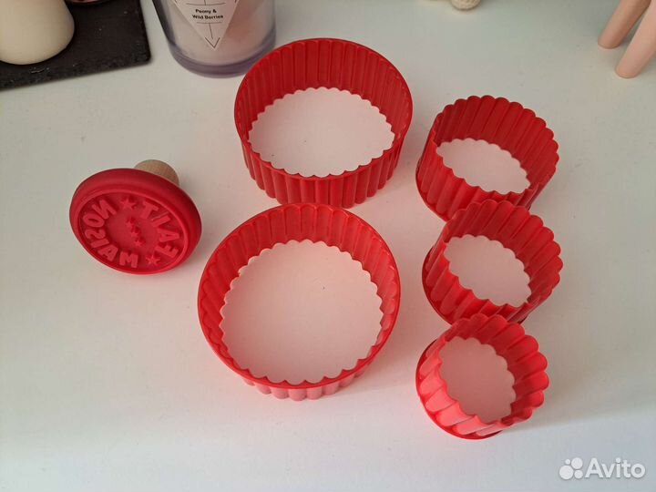 Формочки и штамп для печенья