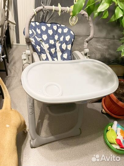 Стульчик для кормления chicco polly magic relax