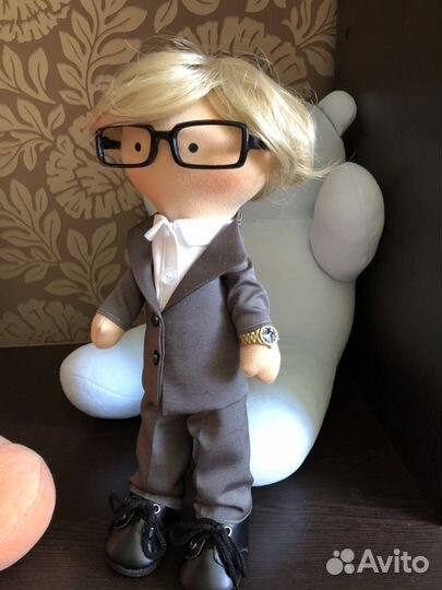 Кукла ручной работы 30см