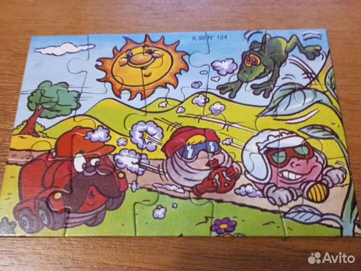 Пазлы киндеры 90х