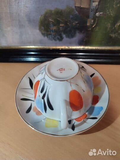 Чайная пара Тюльпаны лфз