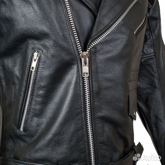 Мотокуртка кожаная Rush Rocker