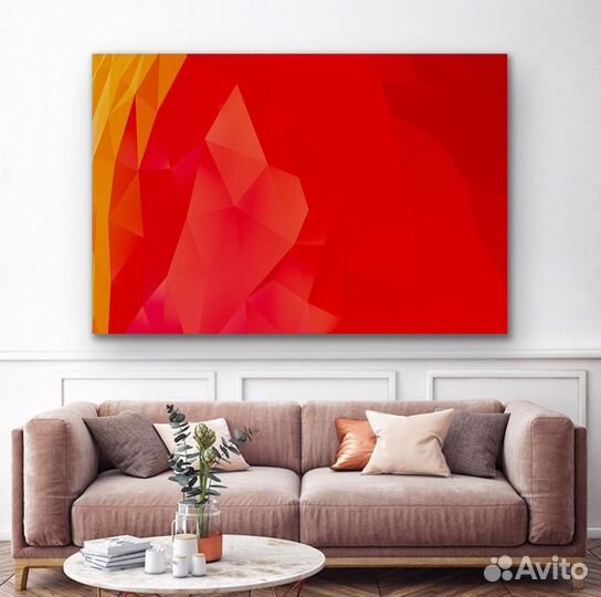 Интерьерная картина. Яркая больших размеров