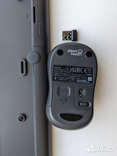 Клавиатура беспроводная Logitech K295 и Мышь М220